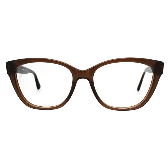 Coach HC 6120 5035 (Transparent Brown) 54-16-140mm Eyeglasses FRAMES ONLY - GOOD - Picture 3 of 13